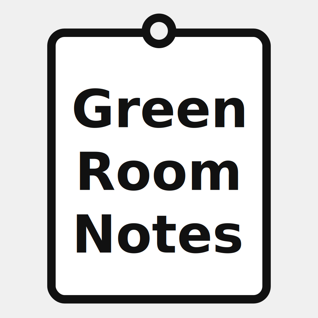 Green Room Notes icon